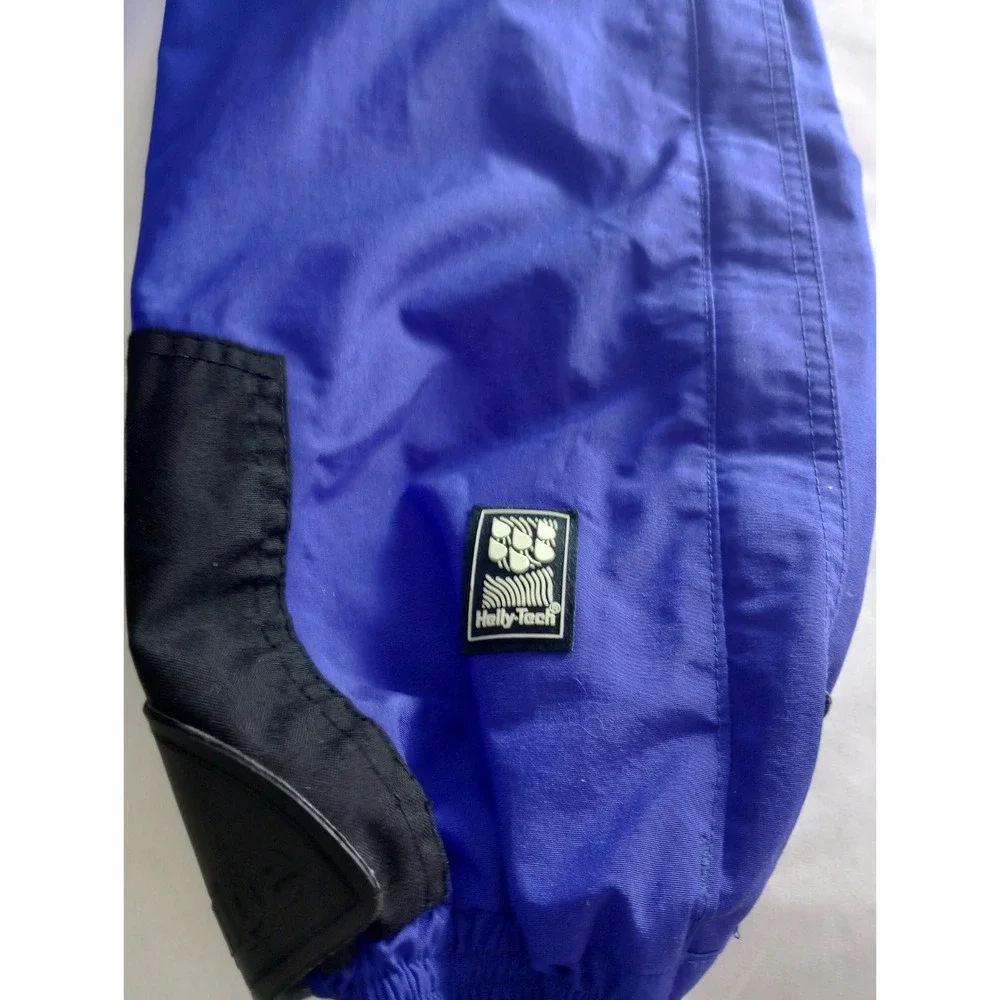 Helly Hansen Pant Women XS Purple Helly Tech Ski Snow Pants Ladies Full Side Zip